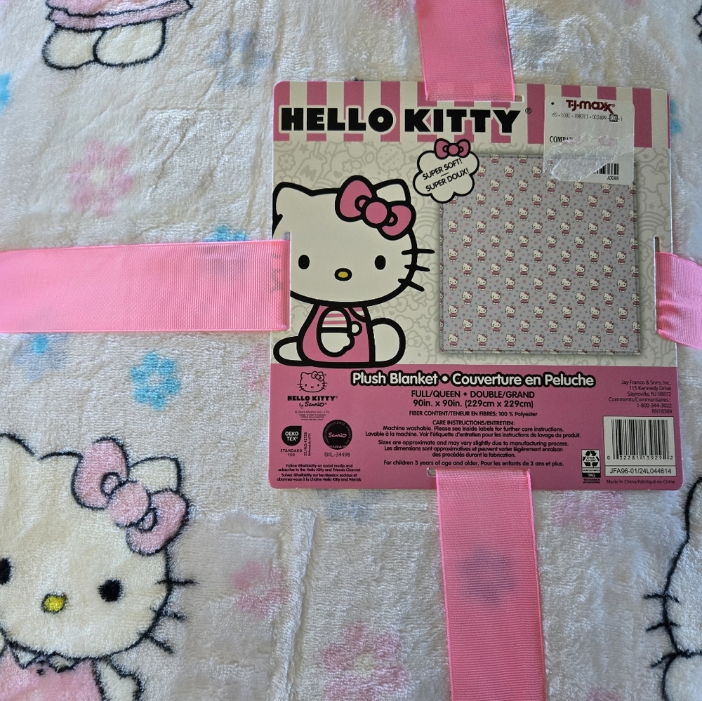 Hello kitty blanket